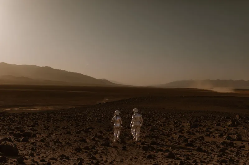 Blue Twilight on a Red Planet: The Real Science Behind Mars's Eerie Sunsets — And Why People Think NASA Is Hiding Something